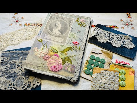 Vintage Textiles- found and gifted plus Juju's Lace, Trim and