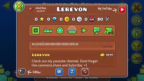 shards of power by : Lerevon Difficulty : hard geometry Dash world