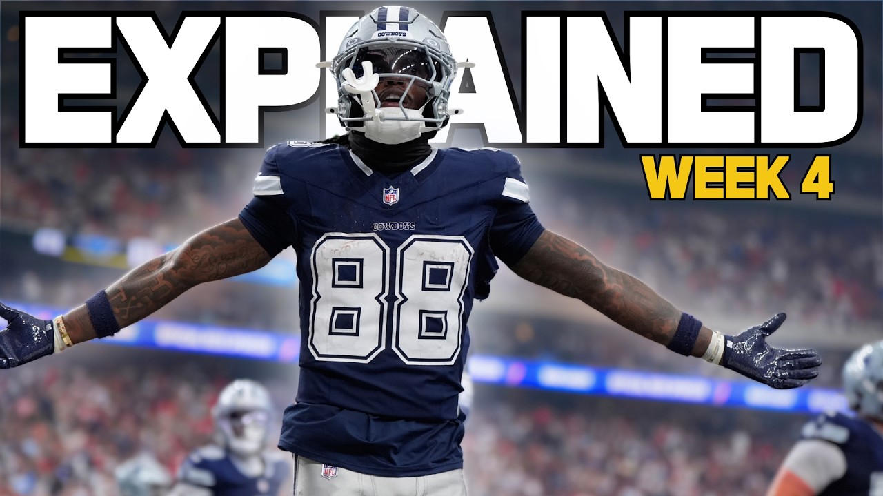 Every Sunday Afternoon Game Explained | NFL Week 4 Rundown