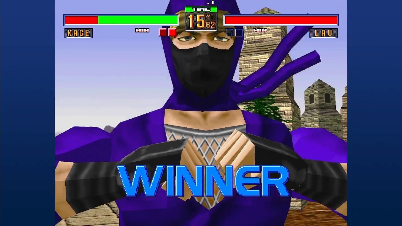 バーチャファイター2 Virtua Fighter 2 - カゲ_20260305 #VF2 #カゲ #Kage #PS3 #レトロゲーム #retrogame