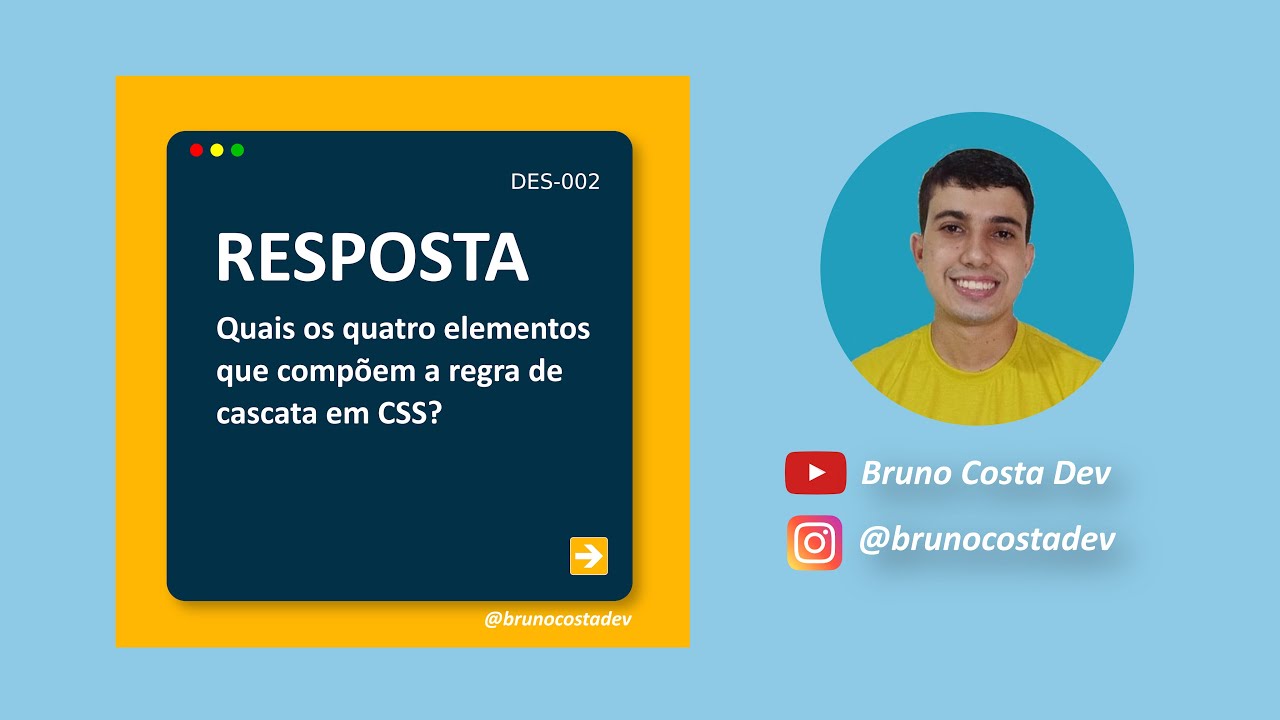 RESPOSTA - DESAFIO DE CÓDIGO 002 - CSS - YouTube