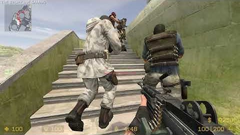 Counter Strike : Source - Amalia - Gameplay "Terrorist Forces" (with bots) No Commentary
