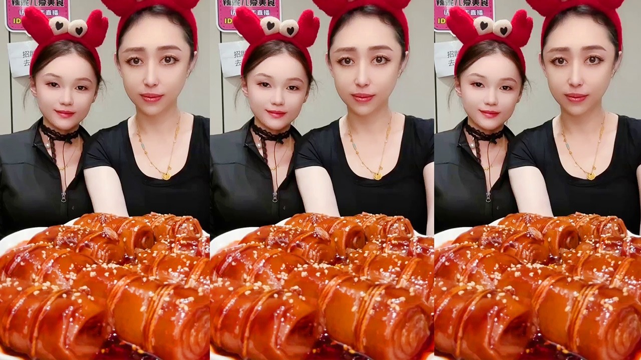 😱🥩Giant & Spicy Food Platter – Pigskin Roll丨 Mukbang for True Foodies!🔥