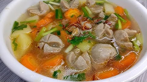 RESEP SOP BASO SEDERHANA