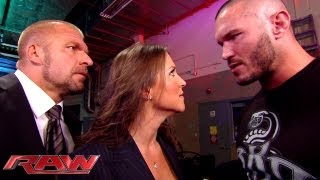 Stephanie McMahon wants to see a remorseless Randy Orton: Raw, Sept. 16, 2013