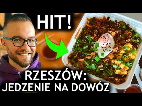 RZESZÓW: TEST JEDZENIA w dostawie - JEDZENIE na dowóz w Rzeszowie [RESTAURACJE 2021] | GASTRO VLOG