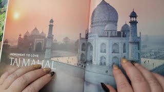 ASMR ~ Incredible India! Taj Mahal, Ajanta Caves ~ Soft Spoken History Magazine ~ Educational screenshot 1