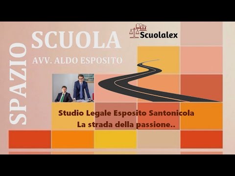 Studio Legale Esposito Santonicola - La strada della passione...