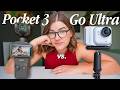 The Ultimate Shy Vlogger Camera | Osmo Pocket 3 vs GoUltra