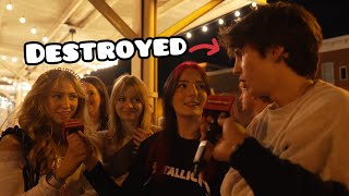 Young Man DESTROYS A Group Of Delusional Woke Feminists