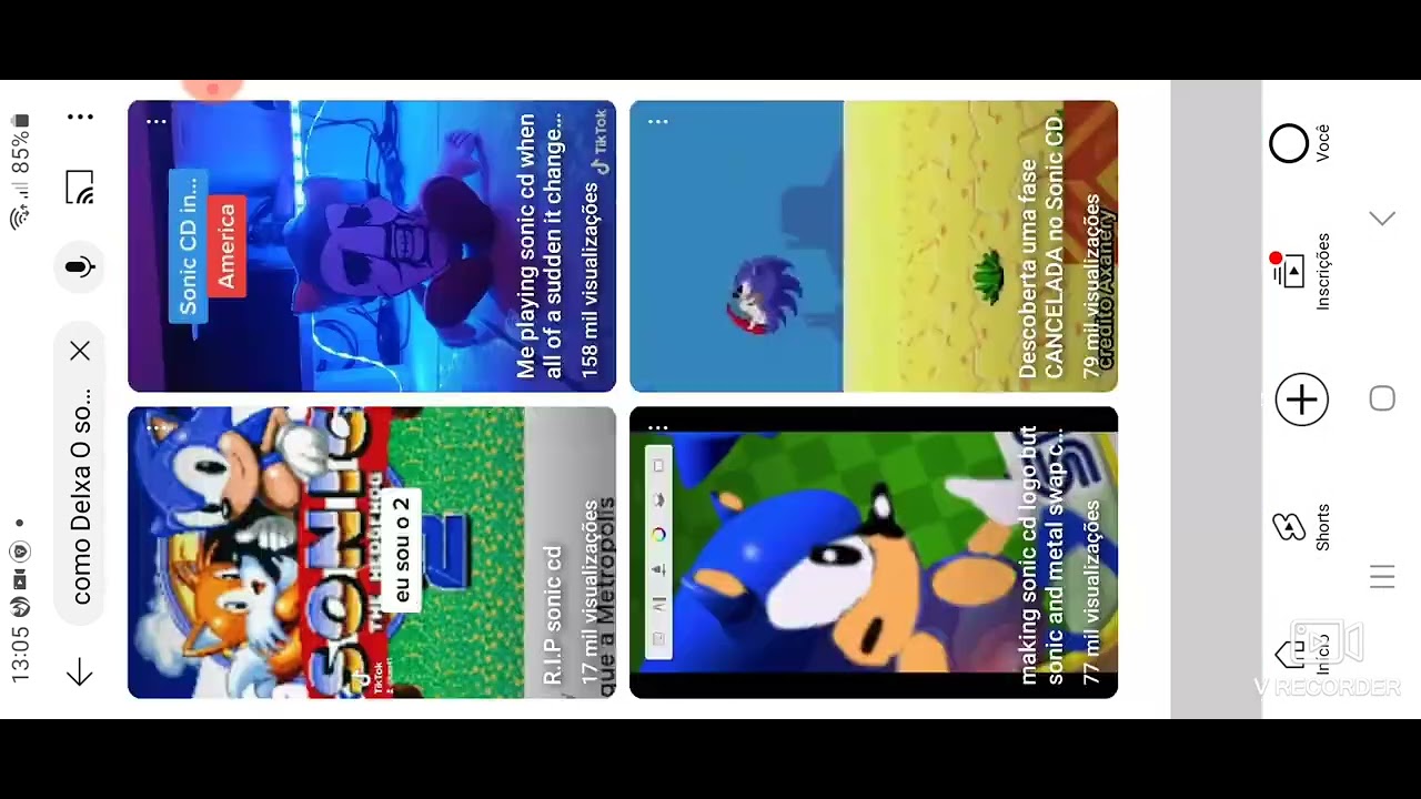 como DeIxa O sonic CD 3d no sonic Robo BIast 2 no ceIuIar - YouTube