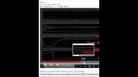 Transmission Line Loss Reduction by UPFC (Unified Power Flow Controller)
