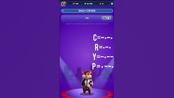 Hamster Kombat season 2 daily Cipher | 10 & 11 June 2025 |