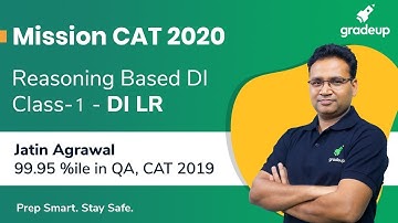 CAT 2020 | Reasoning Based Data Interpretation | DILR | Part-1 | Jatin Agrawal | Gradeup