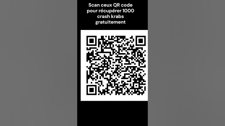 Grosse récompenses gratuite. Scan le QR CODE pour récupérer 1 000 cash crabs gratuitement. Régale