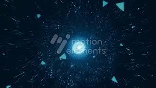 MotionElements abstract blue network elegant data flow animation background preview