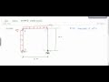 Calculating Reactions of a Frame - Structural Analysis