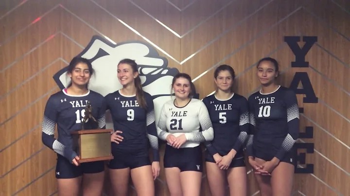 Yale VB Seniors on Winning Ivy League Title