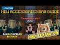 How the New Accessories Bag Works in CraftersMC (Full Guide In Hindi ) Manish YT