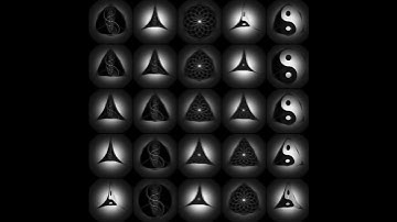 Powers of 9. Three Digital, Six Sided Hexiflexagons, Nine Transitions. #shorts