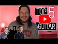 Top 5 guitarist youtube channels