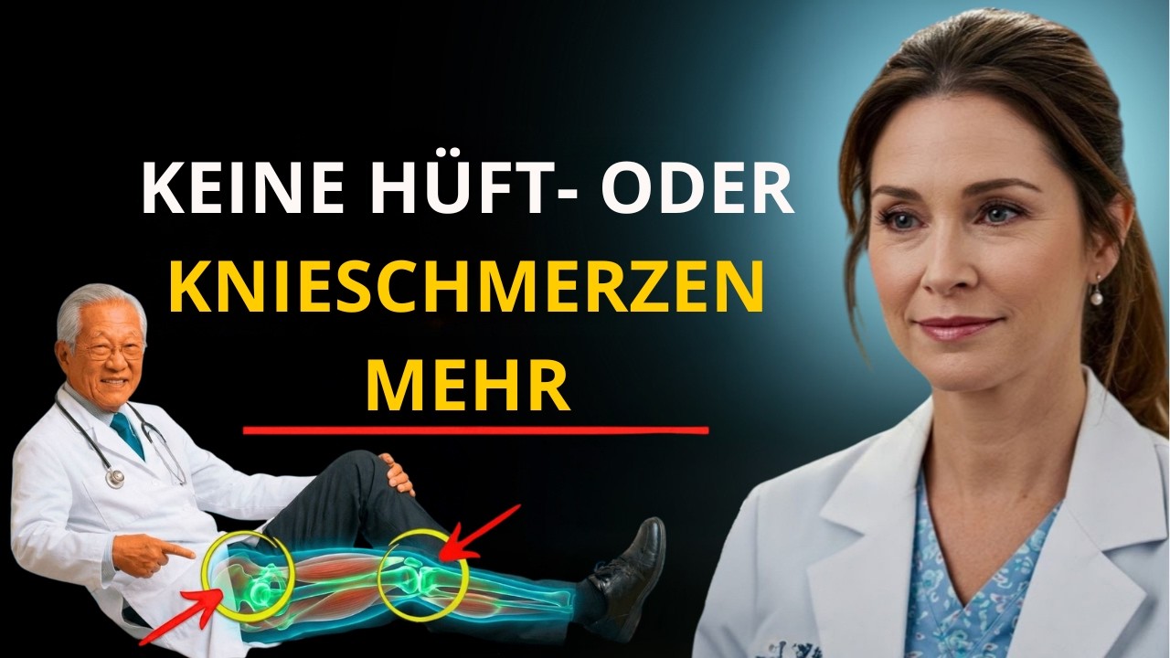 Japans ältester Arzt: Die BESTEN Übungen gegen Arthrose in Hüfte und Knien (50+) | Gesundheitsarzt