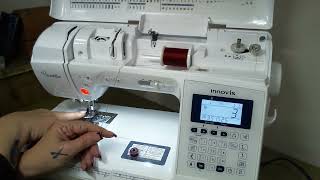 Brother PS500- How to thread top & bobbin