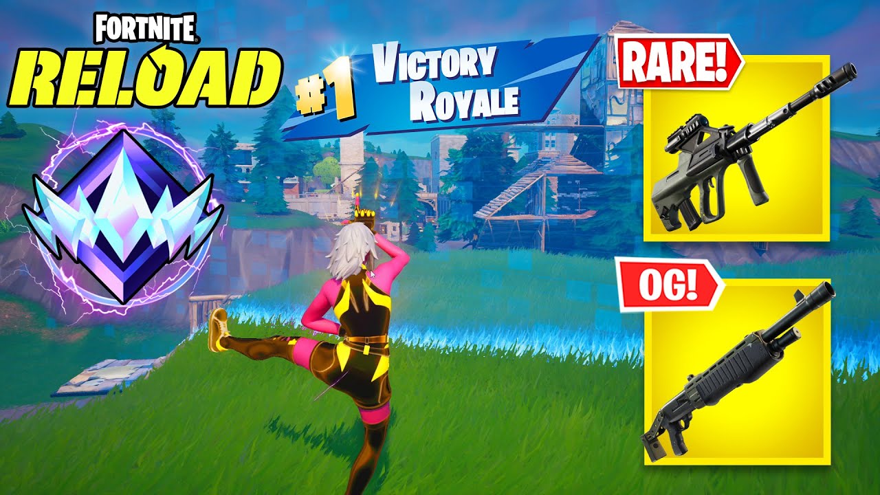 Fortnite Reload | High Kill Solo Ranked Win Full Gameplay (Keyboard & Mouse)