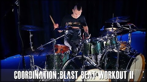 JamesPayneDrums.com - Blast Beat Coordination exercise preview