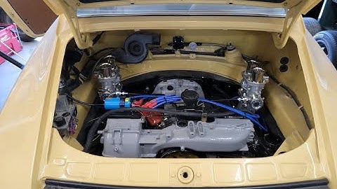Porsche 912E/914 VW 2.0 Type-4 Air Cooled 2270 Build. Finally installed her today. Time laps.