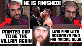 Finishing Ariel Helwani ONCE AND FOR ALL! EXPOSED BIAS Regarding Adesanya vs Du Plessis Controversy