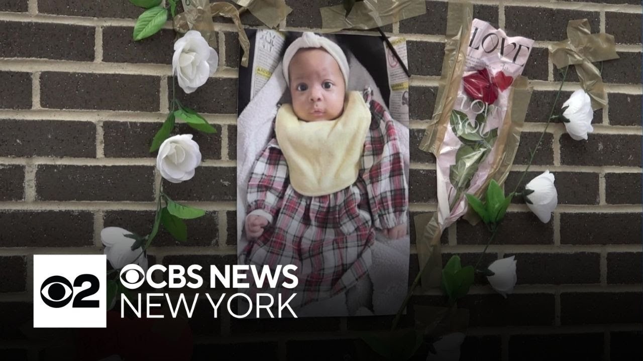 Funeral in Brooklyn for baby girl killed in stray bullet shooting - YouTube