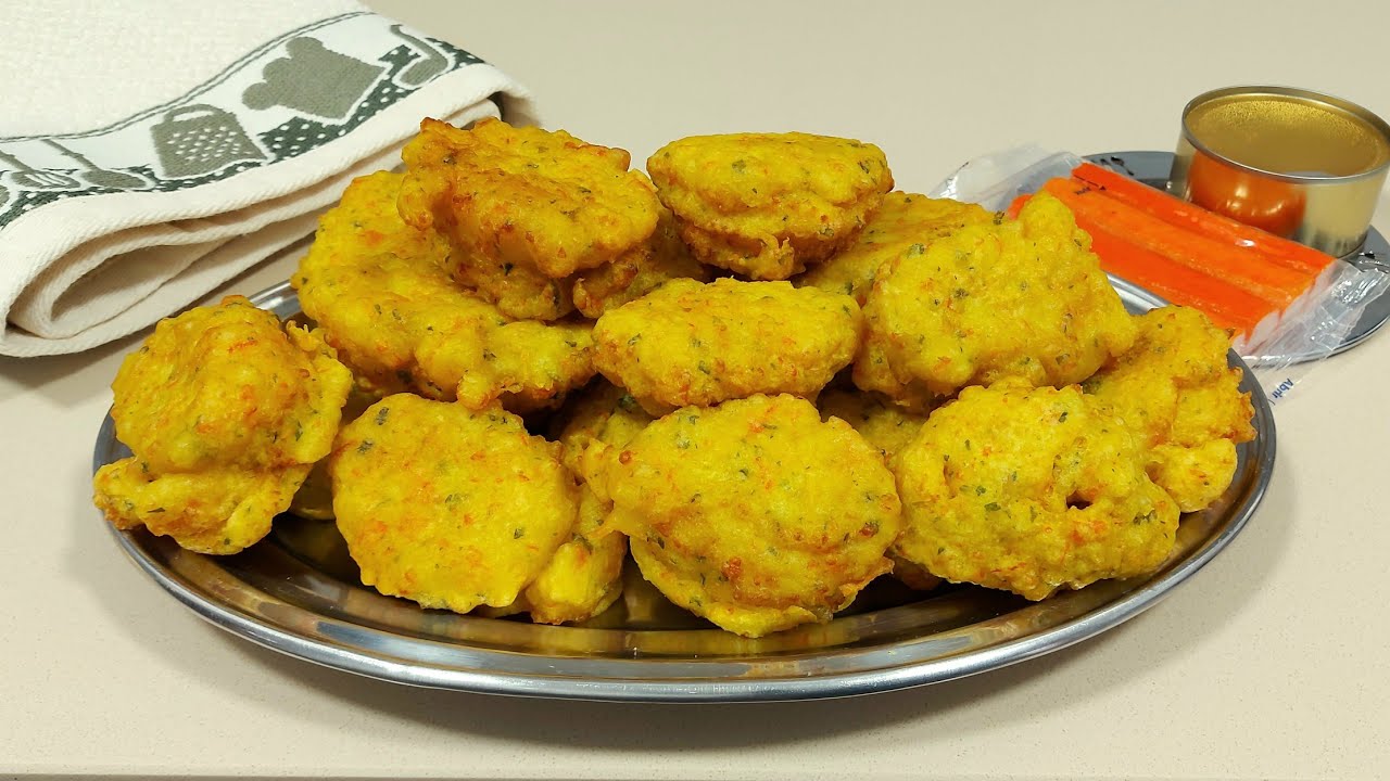 👌 BUÑUELOS CON UNA LATA DE ATÚN Y PALITOS DE SURIMI👆 // BEATRIZ COCINA