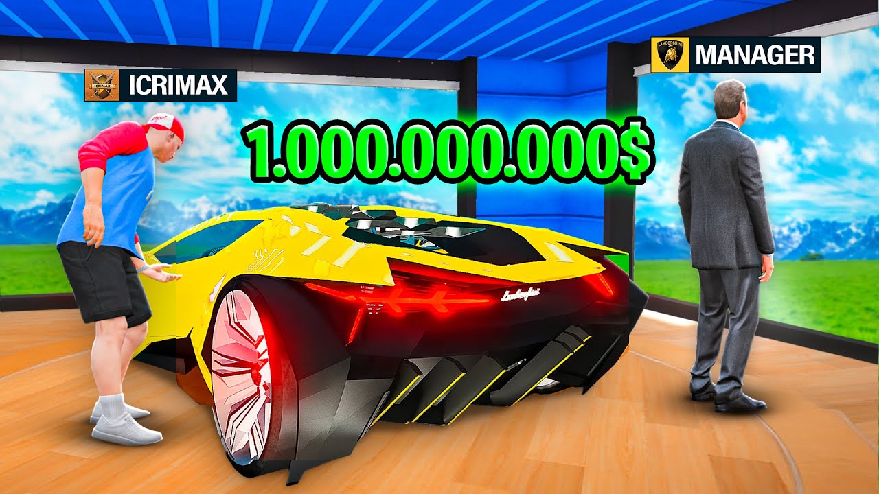 Ich KLAUE alle ZUKUNFTS AUTOS in GTA 5 RP! 😱 (100.000.000$)