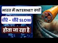 भारत में इंटरनेट slow after Red Sea cable cut interrupts internet in india Asia #internet