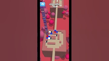 Gameplay top mobile games Relaxing n satisfying game iOS/ANDROID Stacky Dash  #shorts Level 2850