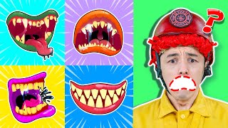 Where Is My Mouth Song 😭 I LOST MY MOUTH  + MORE Kids Songs & Nursery Rhymes #kids