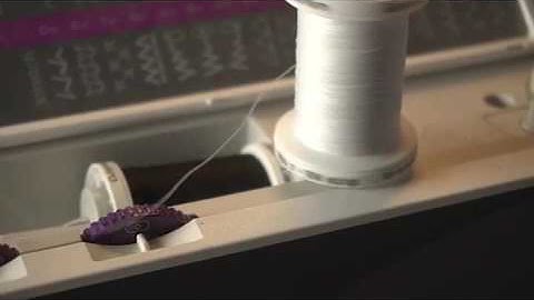 How to thread twin needles in the PFAFF select 3.2 sewing machine / Step by step tutorial