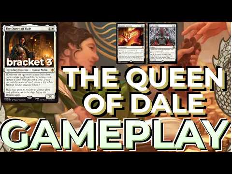 👑 THE QUEEN OF DALE 👑 EDH Gameplay vs Thranduil, Edea, Clavileno The Hobbit MTG Deck Tech Guide LOTR