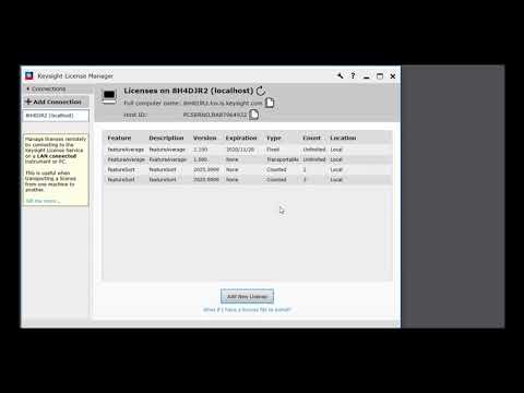 Keysight License Manager 5