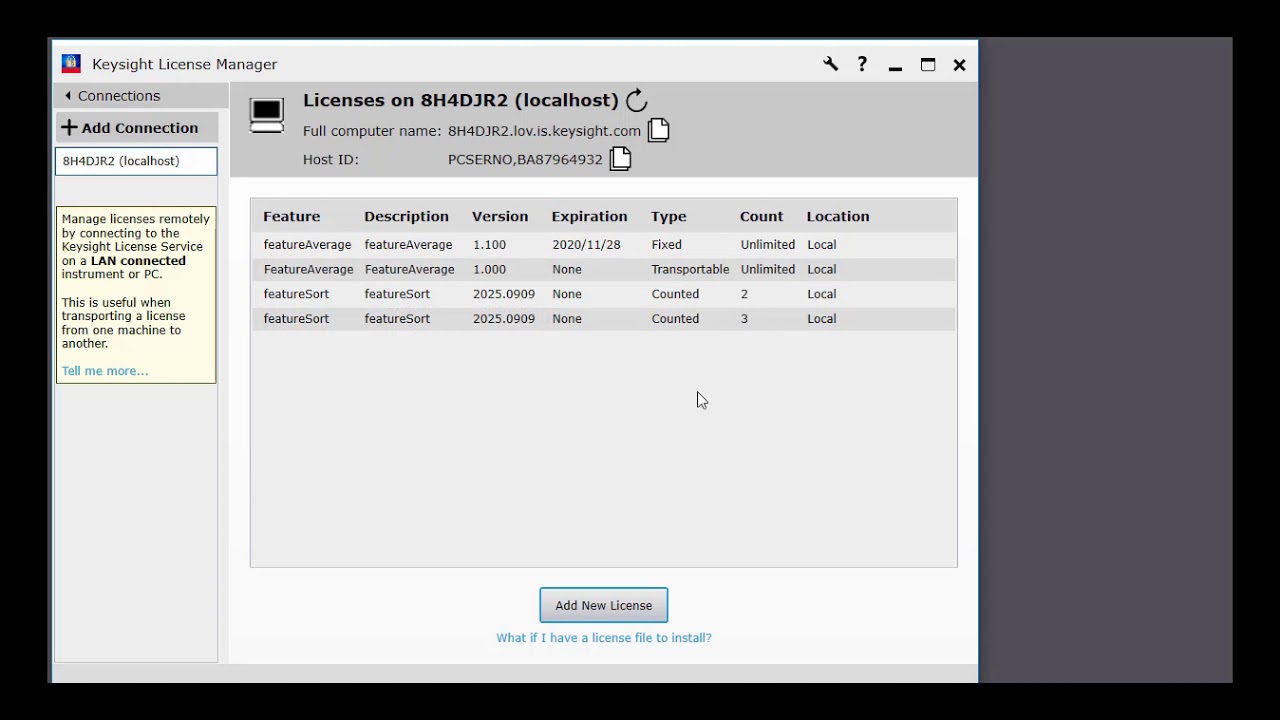 Keysight License Manager 5 YouTube