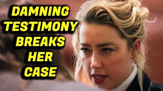 Amber Heard Gets Destroyed By Key Witness 