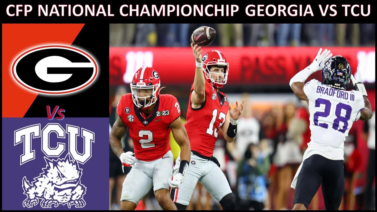 2022-23 College Football Playoff National Championship Game Recap: Georgia  65, TCU 7, NFL News, Rankings and Statistics