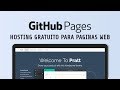 Github Pages, Hosting Gratuito para Páginas web