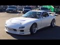 まるで787B?! 4ローターエンジンを積んだRX-7が大黒PAに現る!! [HD] Amazing 26B quad rotor RX-7 runs Japanese public road!