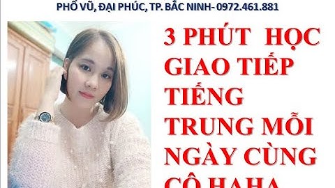 CÁC MẪU CÂU CẢM ƠN VÀ ĐÁP LẠI LỜI CẢM ƠN BẰNG TIẾNG TRUNG- 3 PHÚT HỌC TIẾNG TRUNG GIAO TIẾP MỖI NGÀY