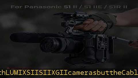 SMALLRIG S1R II / S1 II Cage Kit for Panasonic LUMIX S1 II / S1 IIE / S1R II with a Top Handle, Cab