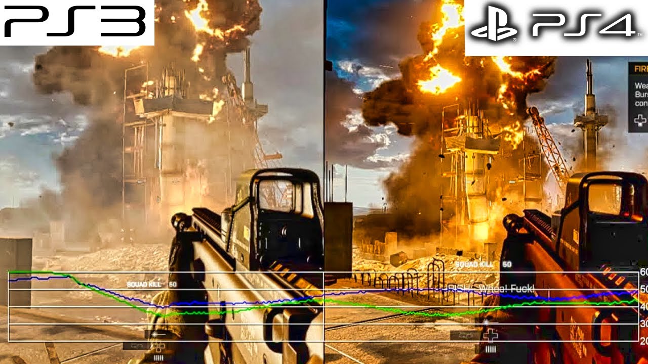 Battlefield 4 - Graphics Comparison! (Battlefield 4 Next Gen PlayStation 4) - YouTube