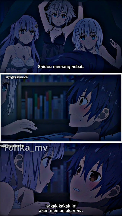 JJ | DIMANJA OLEH 3 ONEESAN😋✨ || DATE A LIVE | #shorts #datealive