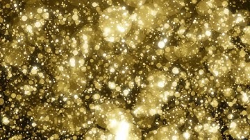 Golden Rain Bokeh Stock Motion Graphics